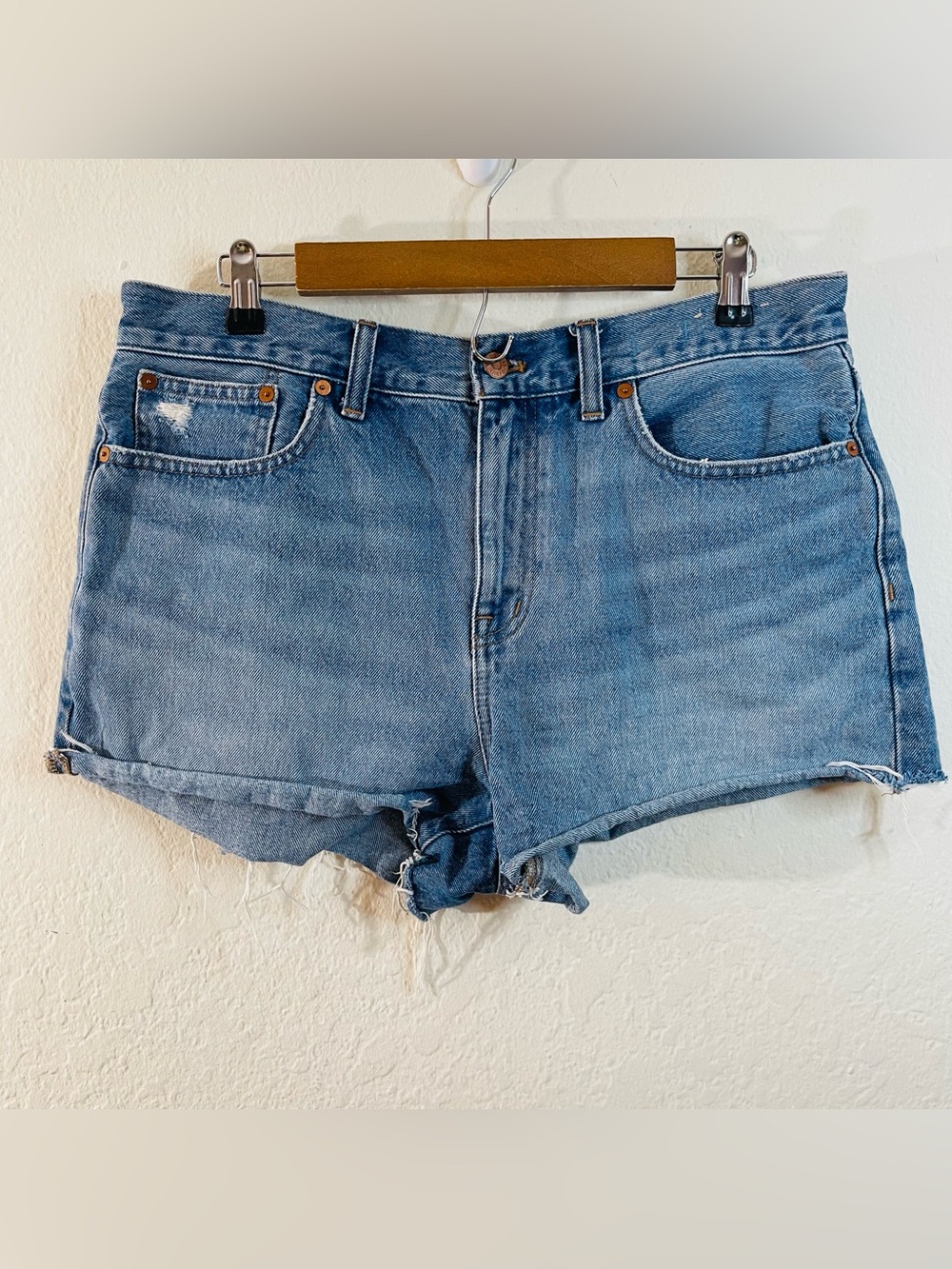 Madewell Relaxed Denim Shorts Denim Jean Shorts Waist 29 Beach Vacation